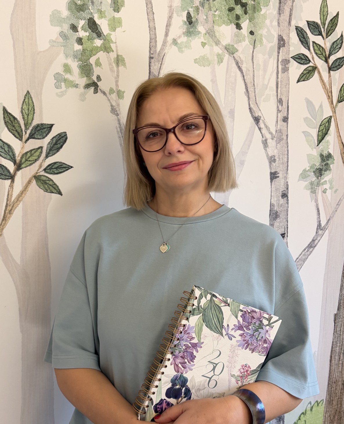 Agnieszka Słomczyńska w gabinecie